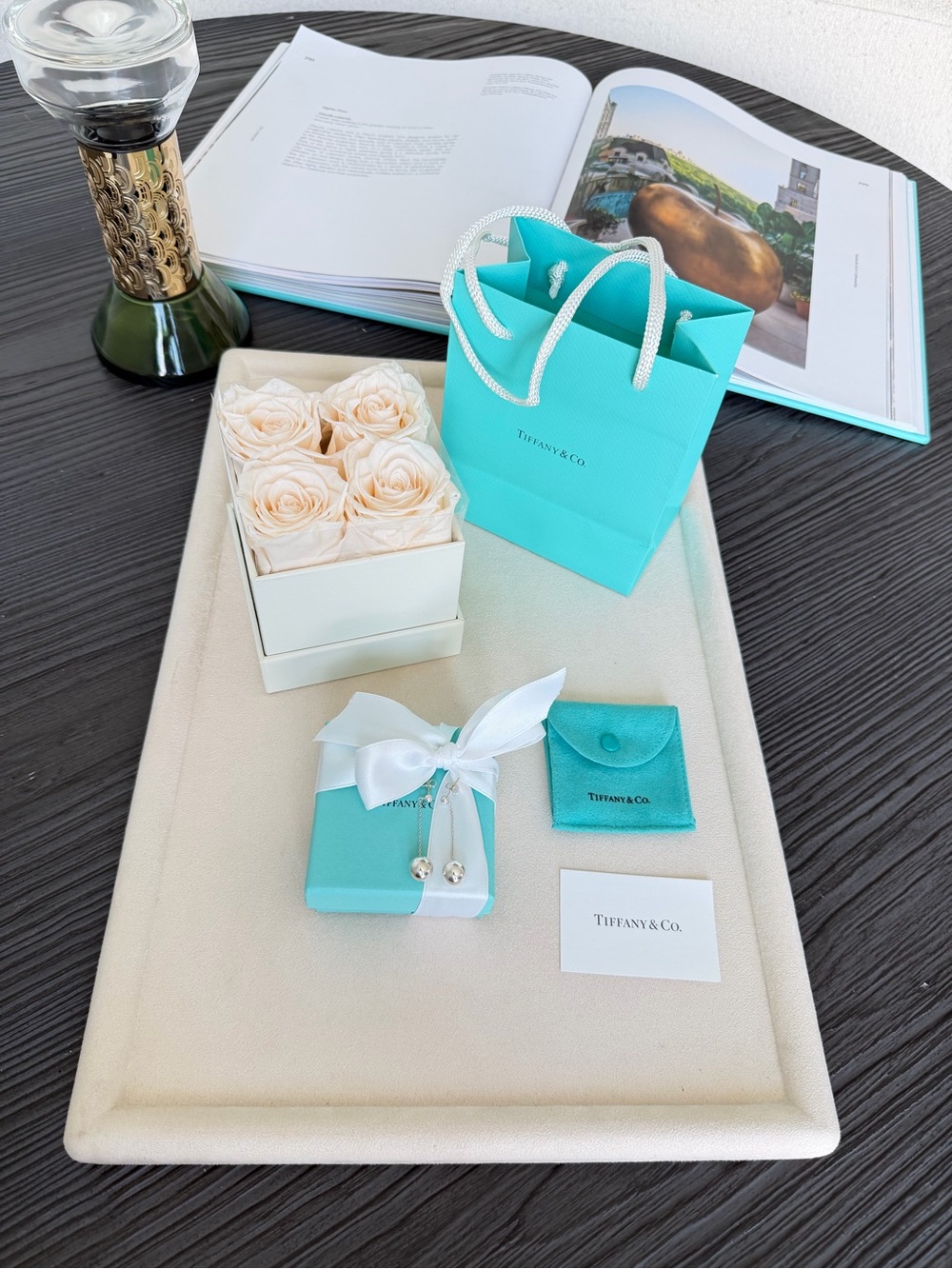 Tiffany & Co. HardWear Ball Drop Earrings Sterling Silver 925 NEW $700 - Picture 12 of 13